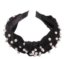 Load image into Gallery viewer, Pearls on my crown headband
