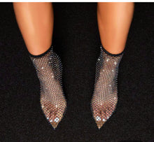 Load image into Gallery viewer, All fishnet sock booties
