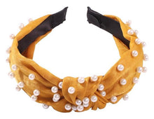 Load image into Gallery viewer, Pearls on my crown headband
