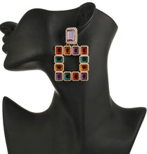 Load image into Gallery viewer, Color me gems earrings
