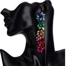 Load image into Gallery viewer, Rainbow me earrings
